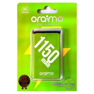 Oraimo BL-5C Phone Battery – 1150mAh High-Performance Backup Battery