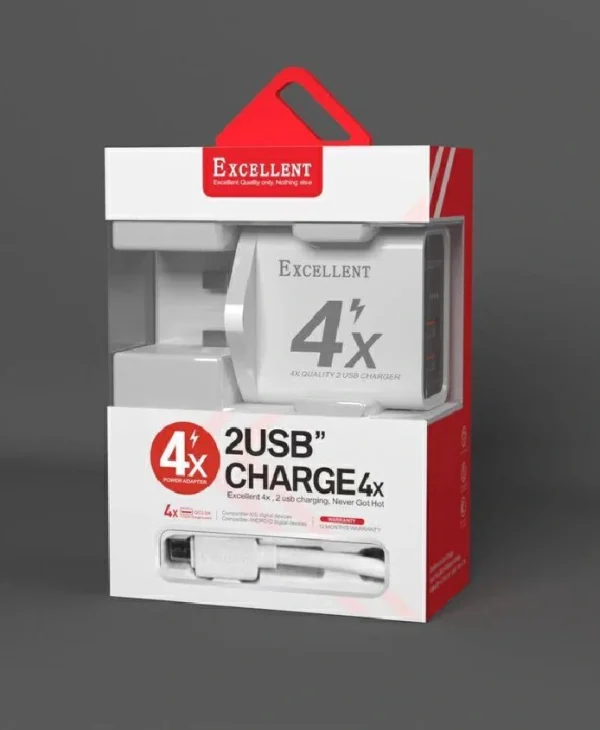 Excellent 4X Quick Phone Charger - Image 2