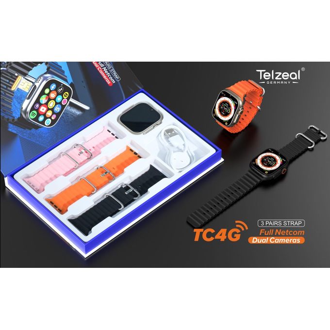 Telzeal TC4G Dual Camera & SIM Support Smartwatch - Image 2