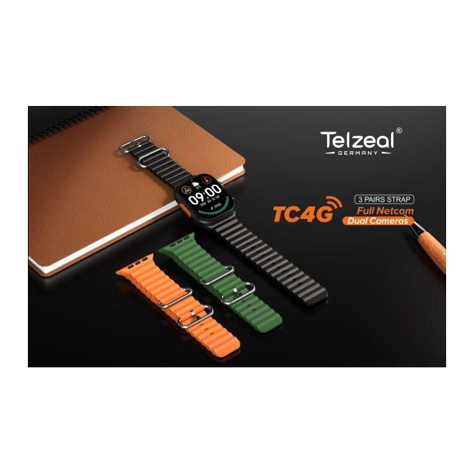 Telzeal TC4G Dual Camera & SIM Support Smartwatch - Image 3
