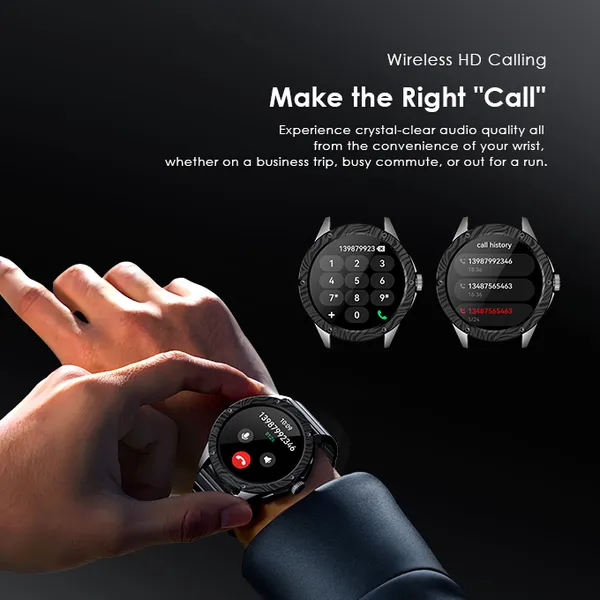 Oraimo Watch Pro NT — 1.43" AMOLED AI-Powered Smartwatch - Image 6