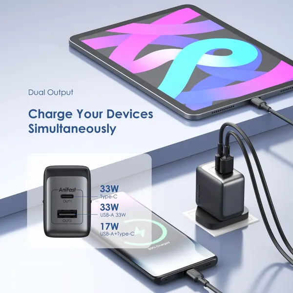 oraimo PowerGaN 33 Pro 33W GaN Wall Charger - Image 9