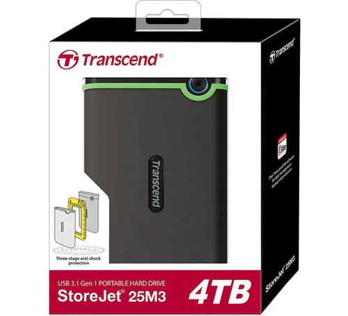 Transcend External HDD 4TB