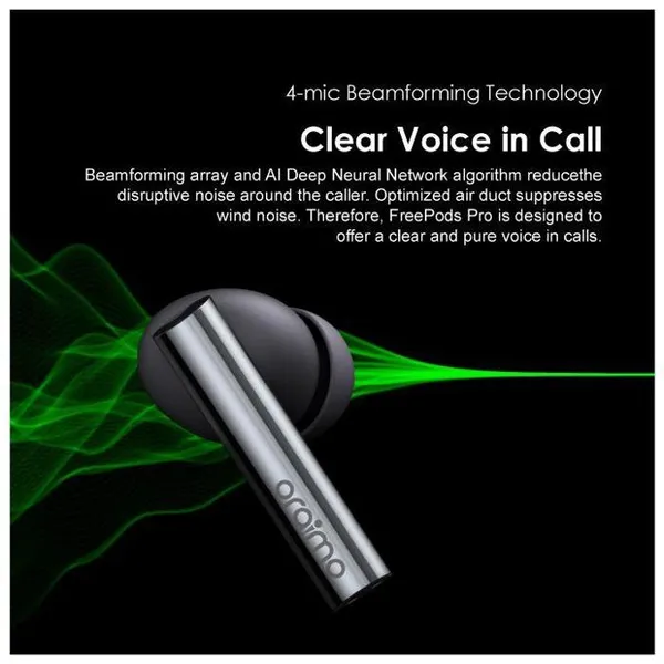 oraimo FreePods Pro ANC True Wireless Earbuds - Image 2