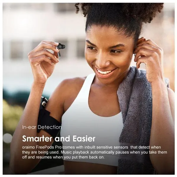oraimo FreePods Pro ANC True Wireless Earbuds - Image 4