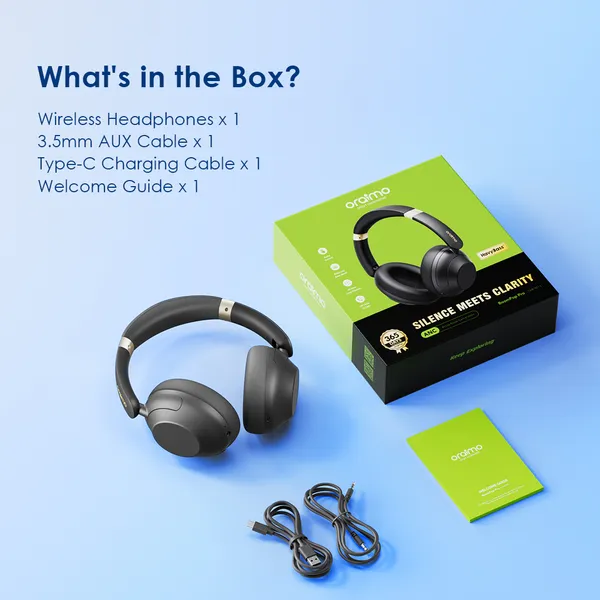 oraimo BoomPop Pro ANC Over-Ear Headphones - Image 13