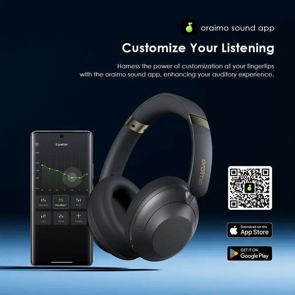 oraimo BoomPop Pro ANC Over-Ear Headphones - Image 10