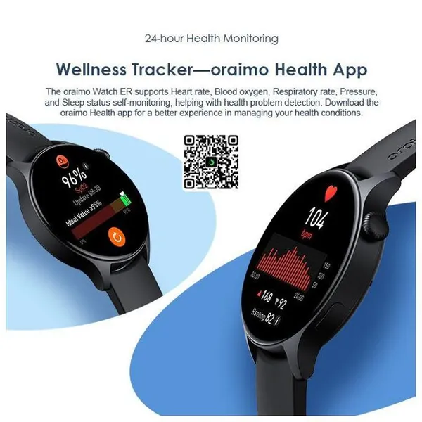 oraimo Watch ER 1.43'' AMOLED IP68 Smart Watch - Image 11