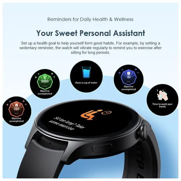 oraimo Watch ER 1.43'' AMOLED IP68 Smart Watch - Image 12