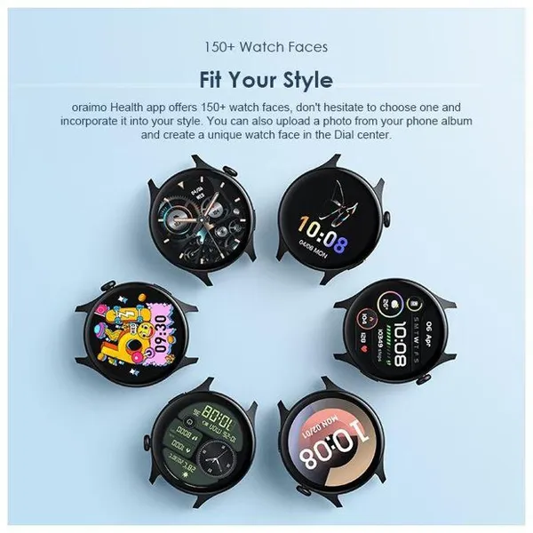 oraimo Watch ER 1.43'' AMOLED IP68 Smart Watch - Image 5