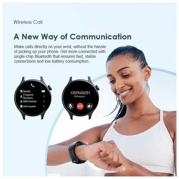 oraimo Watch ER 1.43'' AMOLED IP68 Smart Watch - Image 9
