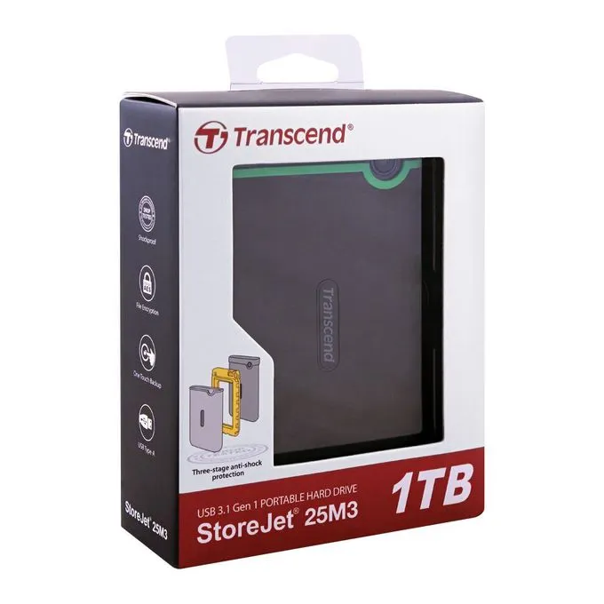 TRANSCEND 1TB External HDD